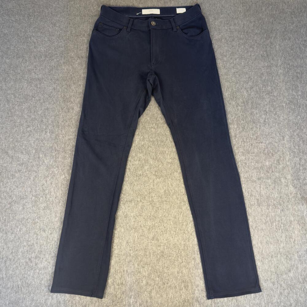Brax Hi-Flex Pants Mens 30x32 Blue Slim Fit Chuck Stretch Chino Performance